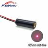 10X30mm 635nm 10mW Red Laser Module with Internal Focus Dot Pattern