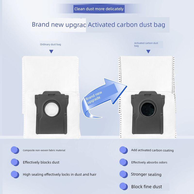 Applicable to X30 Pro Consumables Sweeping Robot Accessories S30 Roll Side Brush Filter Cloth Cleaning Liquid Dust Bag