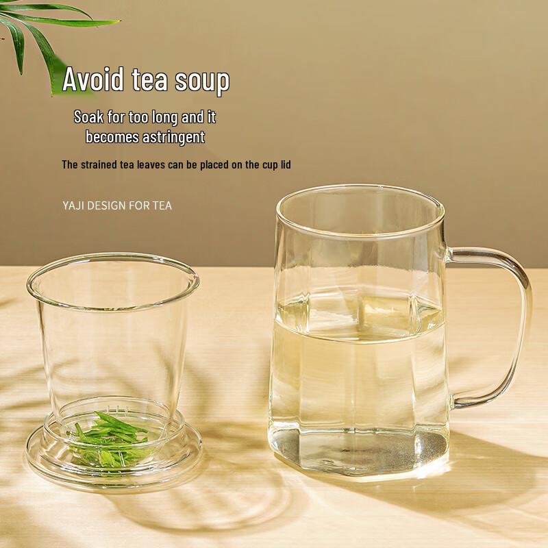 Yaji Heat-Resistant Borosilicate Glass Tea & Water Cup Collection