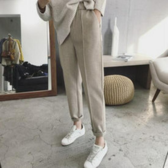 Women's Loose Fit Zip-Up Hooded Sweatshirt - Solid Color, Autumn/Winter 2025 Collection, Available in 6 Colors.