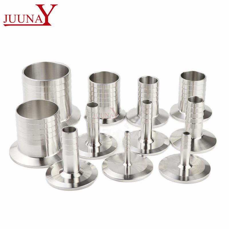 6mm/8mm/10mm/12mm/19mm/51mm Edelstahl SS304 Sanitärschlauchstutzen Rohrverschraubung Klemme OD 50,5mm-64mm passend für 1,5" 2" Tri Clamp