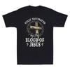 Volledig Gevaccineerd Door Het Bloed Van Jezus Grappige Citaten Christelijke Gift Mannen T-shirt