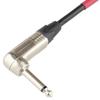 KAMINARI GUITARS Guitar Shield All-Round Cable 3m Black [with Black Spiral] K-AR3LS
