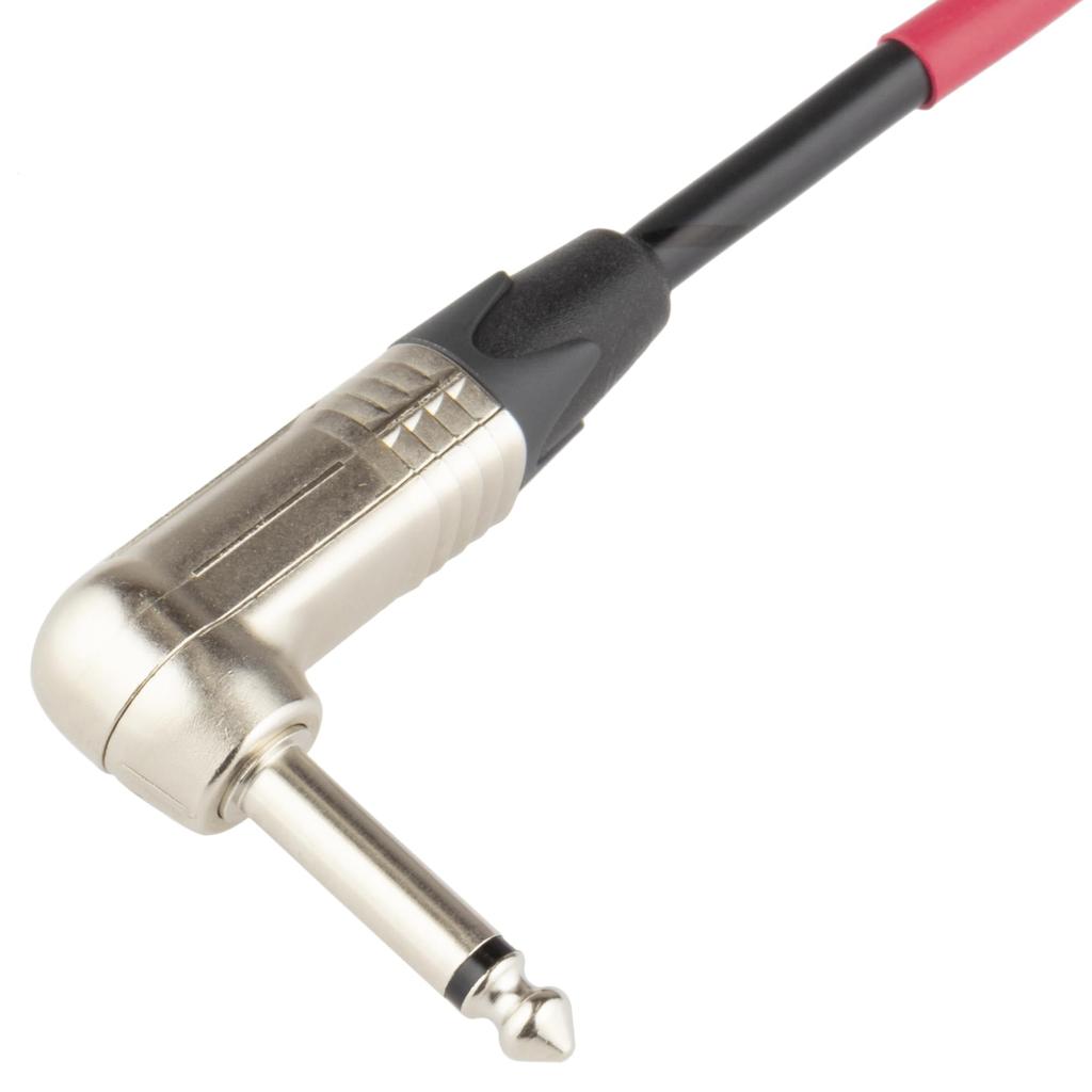 KAMINARI GUITARS Guitar Shield All-Round Cable 3m Black [with Black Spiral] K-AR3LS