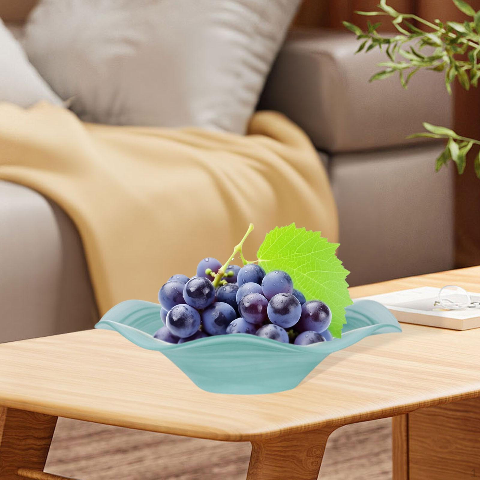 

Centerpiece with Fruit Bowl, Plate, Modern Rustic Dessert Snack Nuts зелёный