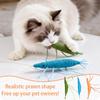 Cute Simulation Wool Shrimp Cat Toy Interactive Kitten Chew Toys For Indoor Cat Self Pleasure Toy
