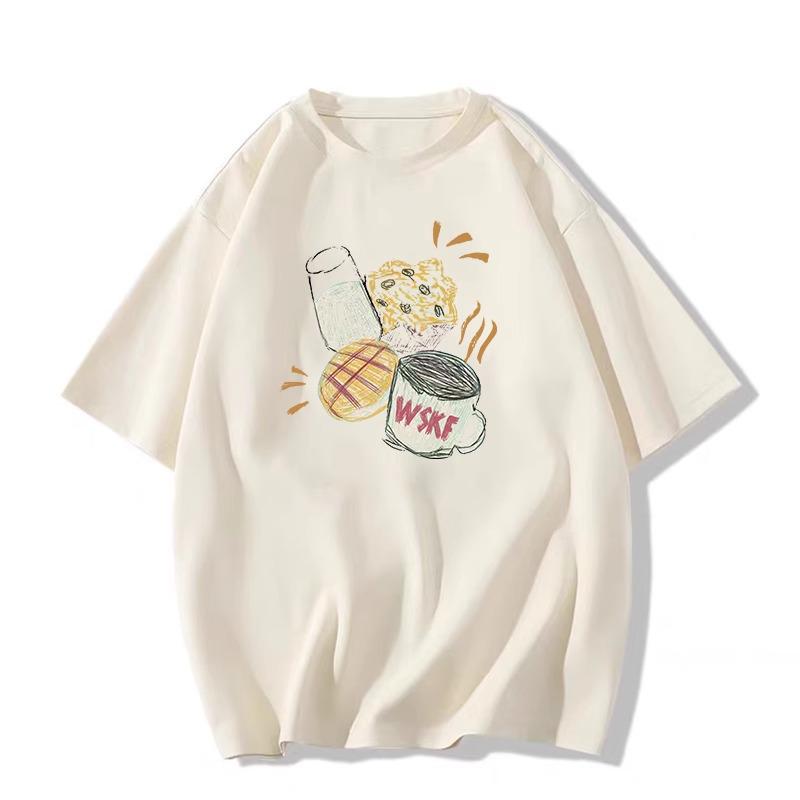 Vintage American Retro Women’s Oversized Cotton T-Shirt, Summer 2025 Collection