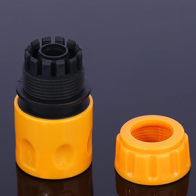 4-Point Plastic Quick Connector for Garden Hoses and Car Wash Guns