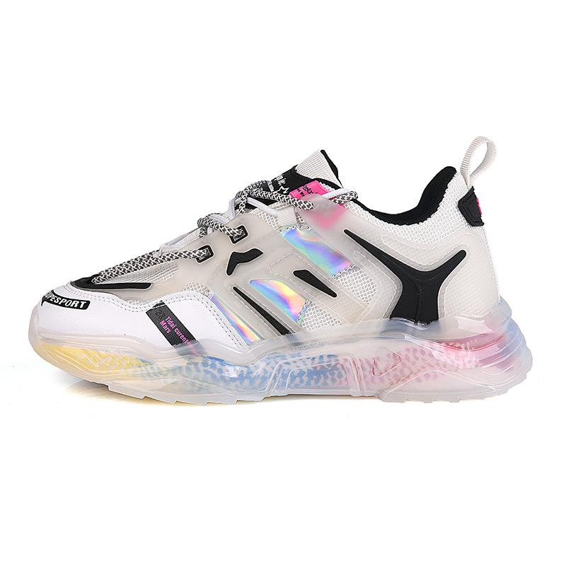 Dad shoes siateczkowe duże rozmiary sneakersy casualowe popcorn buty do biegania Xiyin