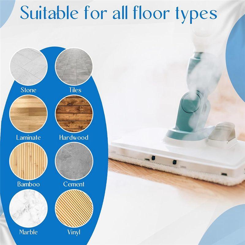 A20F-10PCS Microfiber Steam Mop Replacement Pads For Shark Steam Mop S3101 S3102 S3250 S3251 Washable Reusable Mop Pads