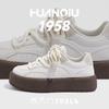 Global ZHQ3035 original little white shoes women's 2025 spring super fire new shoes women's casual platform versatile board shoes