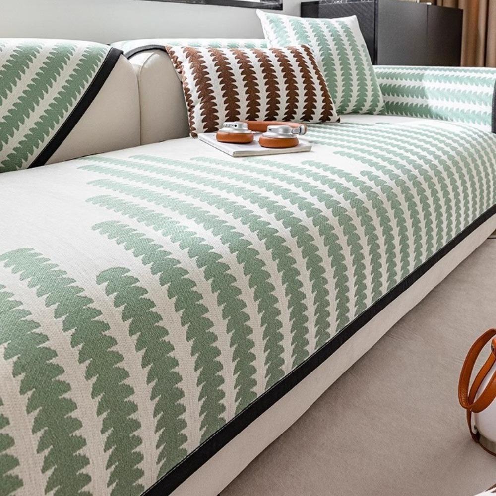 

Chenier Four Seasons Universal Sofa Cushion Anti-cat Scratch Full Set of Light Luxury Non-slip Three Persons and One Princess Sofa Cover 70*70cm