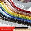 Colorful Glass Beads for DIY Jewelry, 4-14mm, 15 Varieties