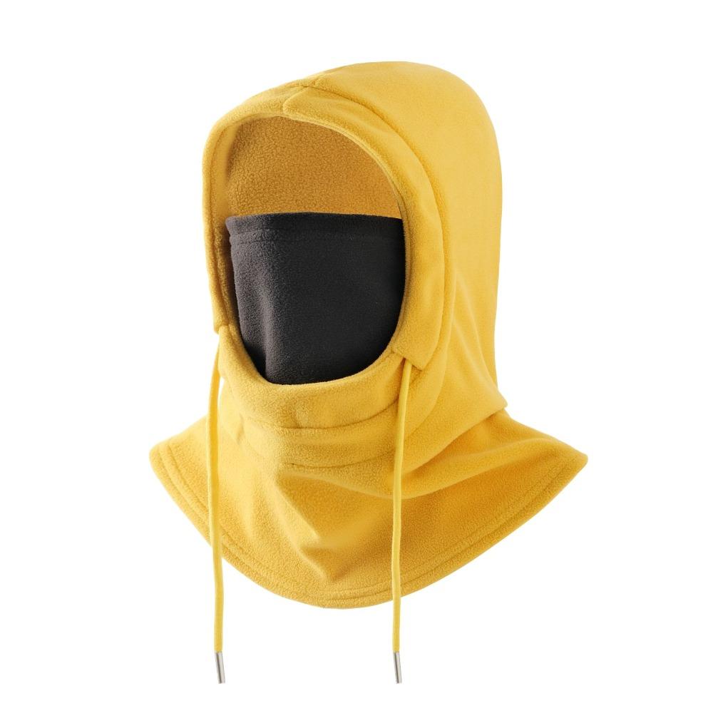 Windproof Fleece Balaclava Hat Thermal Pullover Cap Fashion Masks Hood Beanies  Male