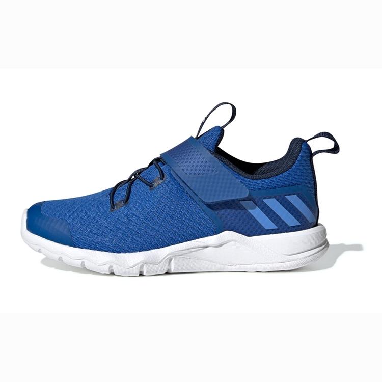 Adidas Rapida El K Slip Resistant Low top Kids  Running Shoes Blue White Kids  G25988 28
