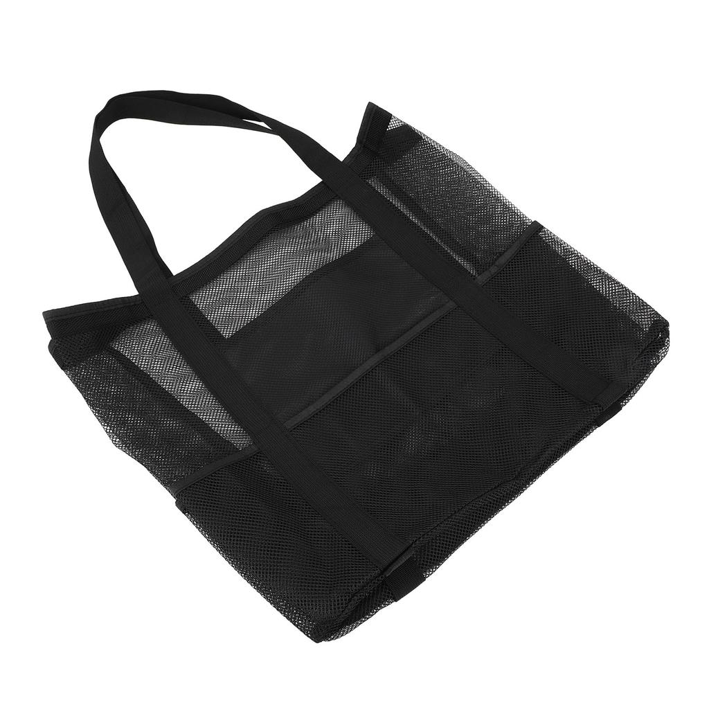 Strand-Netzbeutel Große Kapazität Leicht Tragbar Strand-Schultertasche Handtasche für Reisen Einkaufen Camping Pool