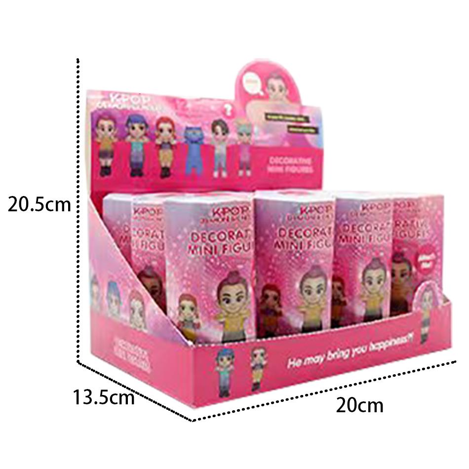 Anime Kpop Dämonenjagd Blindbox-Serie Figur Tiger Figur Spielzeug Schreibtischdekoration Statuen Ornament Halloween/Weihnachten Kindergeschenke