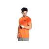 Li Ning Trainingsserie Einfarbig Schnelltrocknend Atmungsaktiv Laufen Training Fitness Kurzarm T-Shirt Herren Oberteile Kaki-Orange ATSR241-4