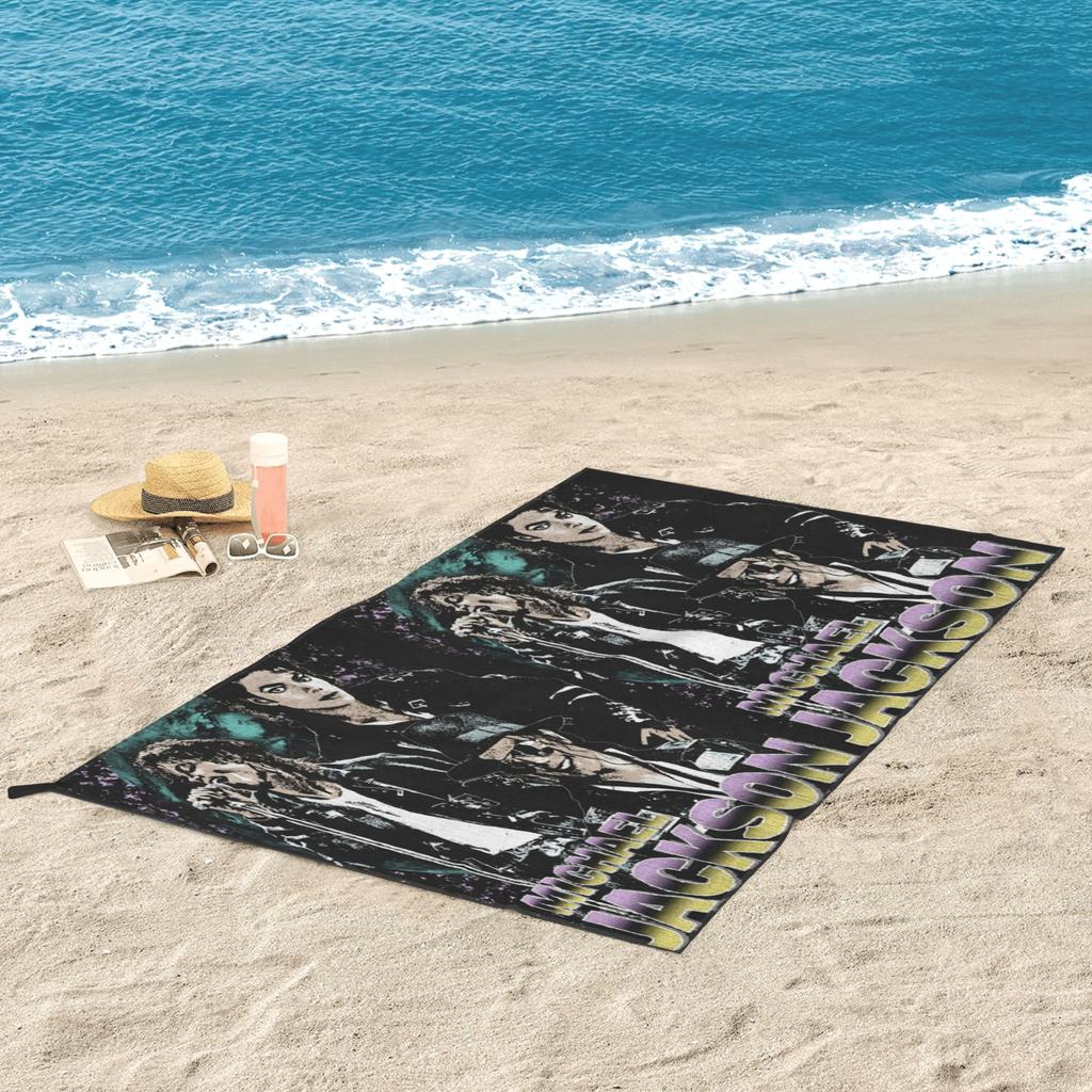 Michael Jackson Beach Towel Soft Microfiber Quick Dry Absorbent Quick Towels For Bath