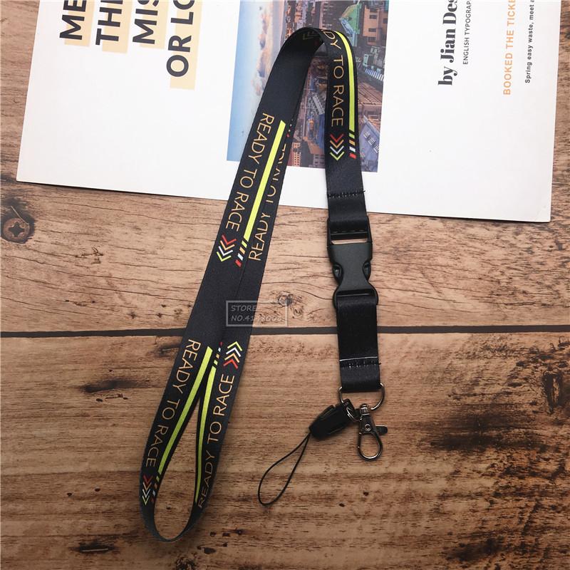 

2 in 1 mobile phone lanyard key ring sling badge neckband Keychain anti-lost Badges ID Cell Phone Rope Neck Straps Polyester / Nylon