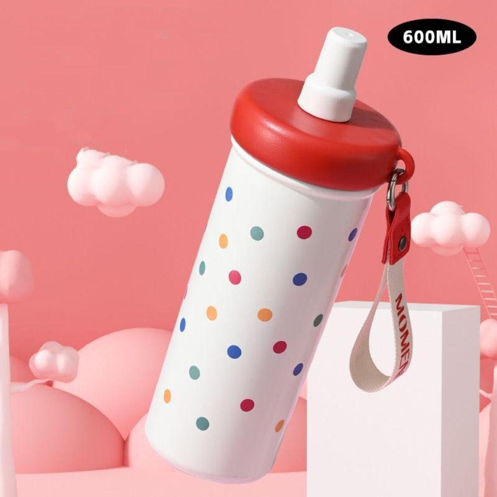 600ML Vacuum Cup 316 Stainless Steel Tumbler Portable Insulated Cup  Office Workers