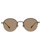 [Zoff] UNITED ARROWS Oval Sunglasses (Brown, ZO253G0344E1)  United Arrows Titanium Metal Lightweight Colored Lenses Semi-rimless UV Protection
