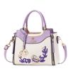 Luxury Chic Chinese Embroidery Small Handbag For Mom, Stylish Versatile Shoulder Crossbody Bag Suitable For Middle Aged Ladies Daily Outing Wedding