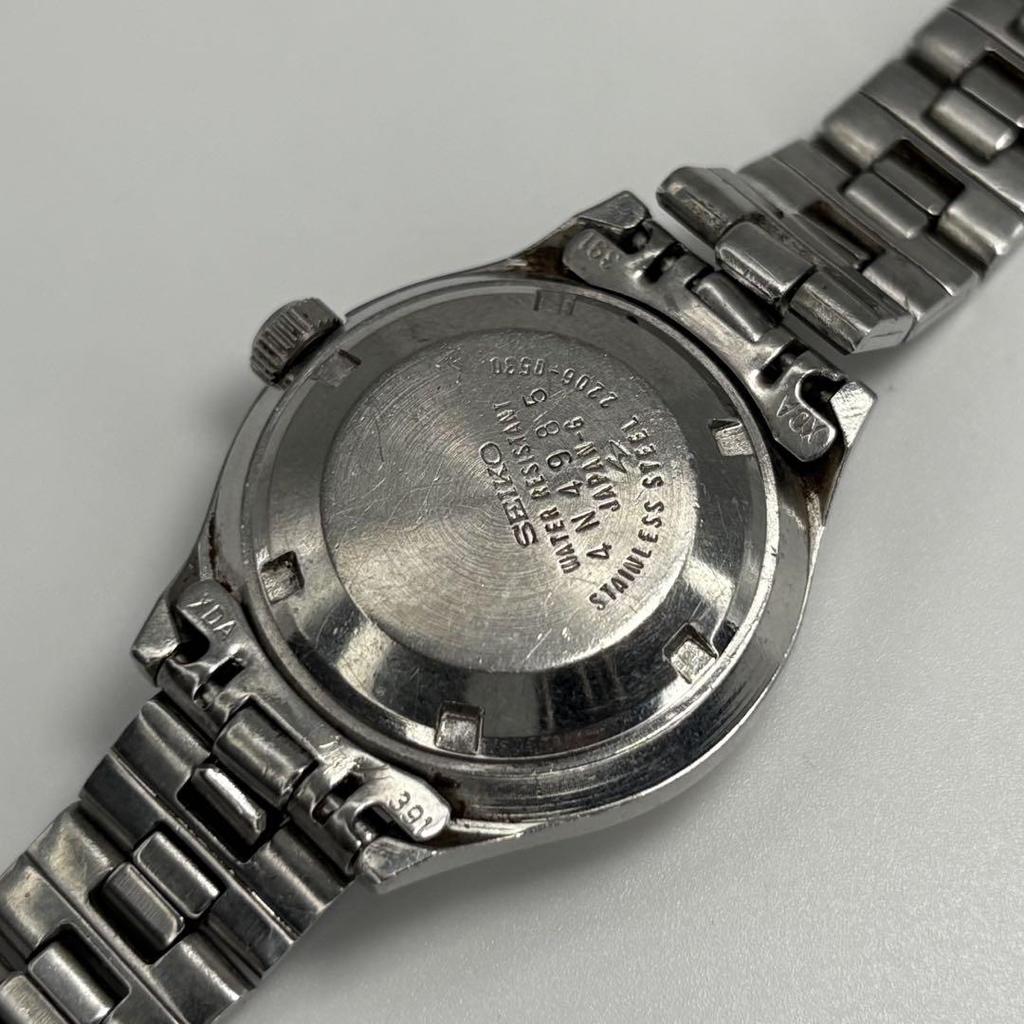 [USED] SEIKO 2206-0530 Automatic Watch with Replaced Crystal