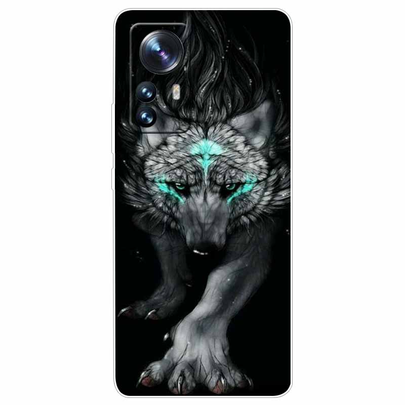 For Xiaomi 12T Pro 5G Case 12 T Cat Space Soft TPU Clear Silicone Funda Cases for Xiaomi 12T 5G Cover 12TPro Shockproof 2022