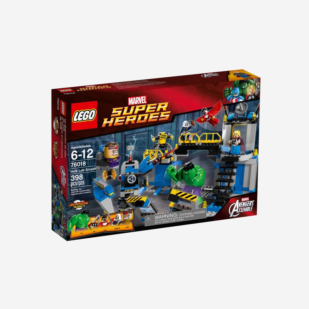 Lego Marvel Hulk Lab Smash