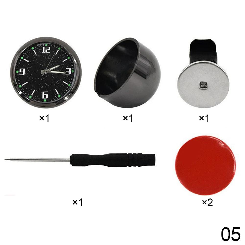 Luminous Auto Gauge Clock Mini Car Air Vent Waterproof Quartz Clock with Clip Air Outlet Watch Clock For Styling Car Accessories