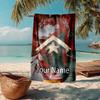 Custom Name Ultra-Soft Beach Towel with Far Cry Theme,Ideal for Pool - Camping, Diving - Perfect Travel Essential, Vibrant Beach Towel.