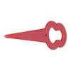 100pcs Nylon Material Plastic Trimmer Blades Replacement Trimmer Blades  Garden Lawn Mowing