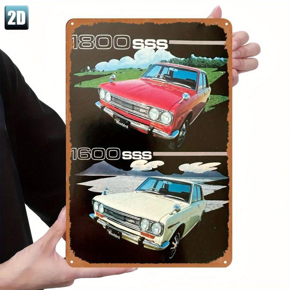 Lada Retro Metal Tin Sign Garage Wall Decor Vintage Car