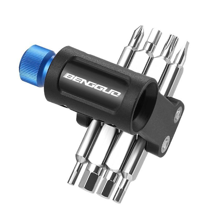 

Portable Bike Repair Set With Co2 Tire Pump And Crv Steel Components For Riders