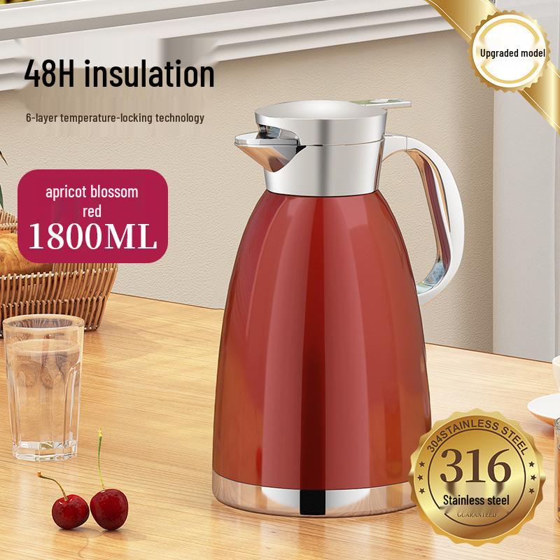 Large Capacity 316 Stainless Steel Thermos Flask for Home, Restaurant, Hotel, or Teahouse with Free Shipping