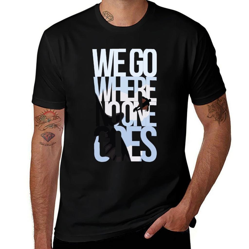 Where No One Goes T-Shirt Running Performance Short Sleeve Tee