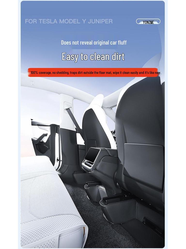 Custom Floor & Trunk Mats for Tesla Model 3/Y - Interior Protection Accessories