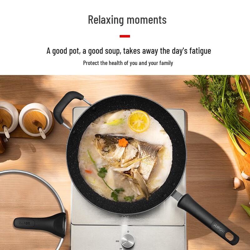 Supor Maifan Stone Non-Stick Frying Pan