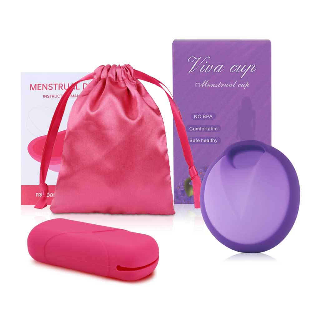 Silicone Menstrual Cup & Disc: Reusable Period Alternative to Pads & Tampons