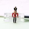 Vintage Literary And Artistic Nutcracker Soldier Brooch Enamel Nutcracker Soldier Puppet Series Corsage Pin Accessories