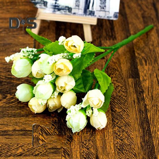 Display Stand Stars Bract Convenient Floral Decor Muti Colors Artificial Flowers Rose