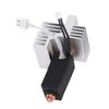 Hotend Kit Fit for Centauri Carbon 3D Printer 0.4mm Copper Hardened Steel Nozzle Upgrade Ceramic Hot End High Heating