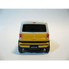 SUZUKI New Hustler Pull-Back Car Diecast Model Car Color Sample Active Yellow and White Two-Tone