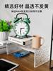 Simple Cosmetic Display Stand Customized Acrylic Water Ripple Board Transparent U-shaped Storage Rack for Decorative Ornaments