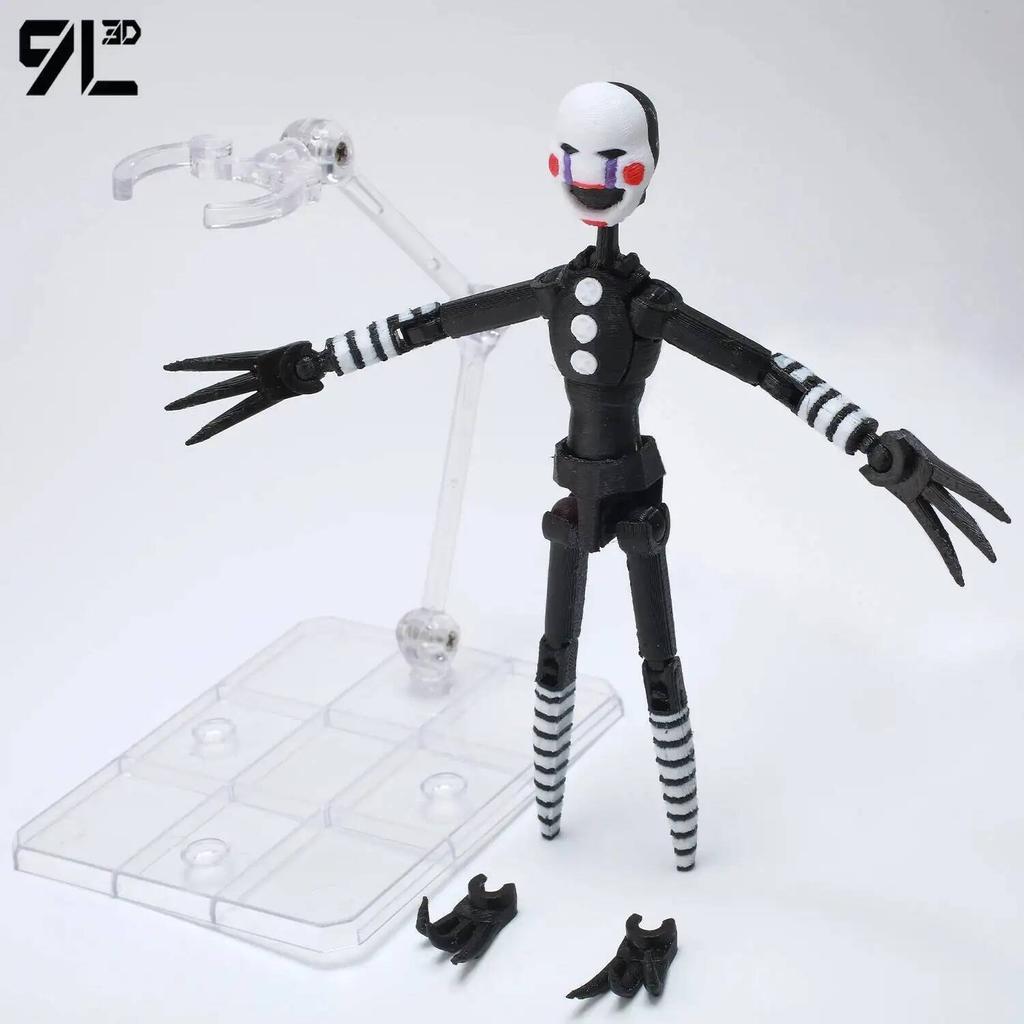 9L3D Imprimé Nightmare Freddy Titan13 FNAFs L'Harem de Minuit de l'Ours Five Nights Articulation Mobile Amovible Périphérique de Jeu Jouet pour Garçon