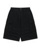 BROWNBREATH Cargo Bermuda Pants - Black