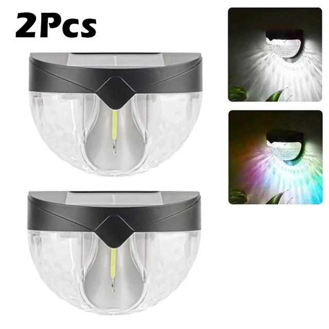 1-6PCS New Outdoor Solar Wall Lamp Waterproof Tungsten Filament Lamp Induction Lamp Household Light Garden Wall Light