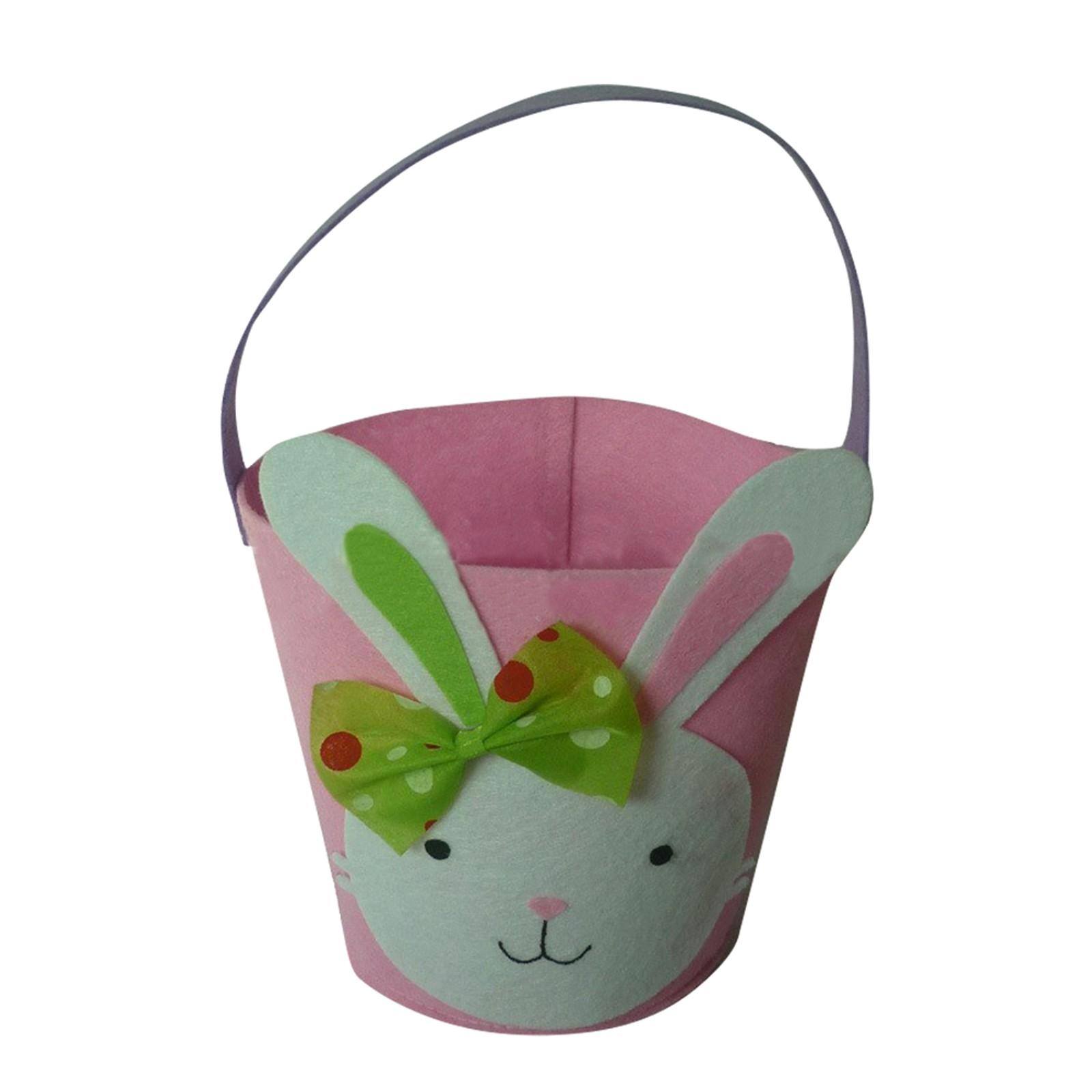 

Пасхальний полотняний подарунковий мішок Полотняний подарунковий мішок із кроликом Сумка для цукерок One Size