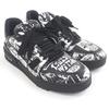 Excellent LOUIS VUITTON Low Cut Sneakers LV Trainer Line Black Used